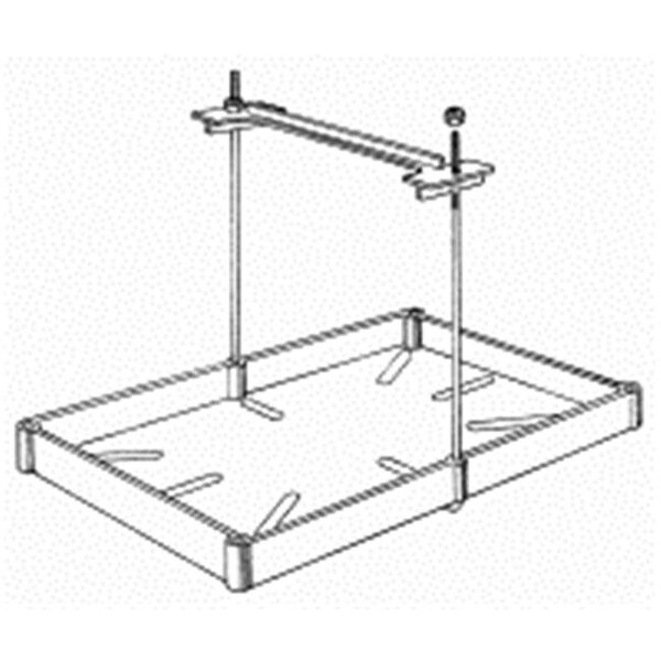 T-H Marine Supplies T-H Marine NBH-24-SSC-DP Series 24 Narrow Battery Holder Trays 3001.7682 - main